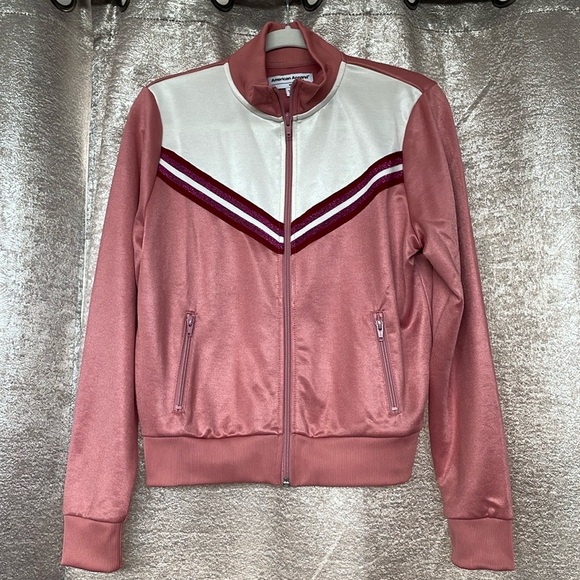 American Apparel Jackets & Blazers - NWOT American Apparel Track Jacket Pink size M